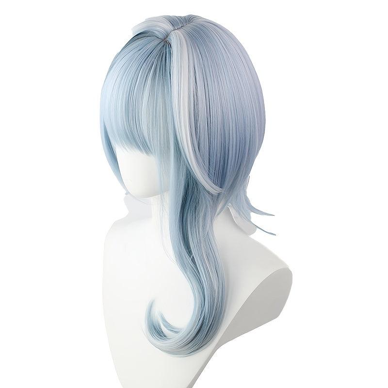 Anime Cosplay Wig Gradient Hair Heat Resistant Synthetic Short Wigs