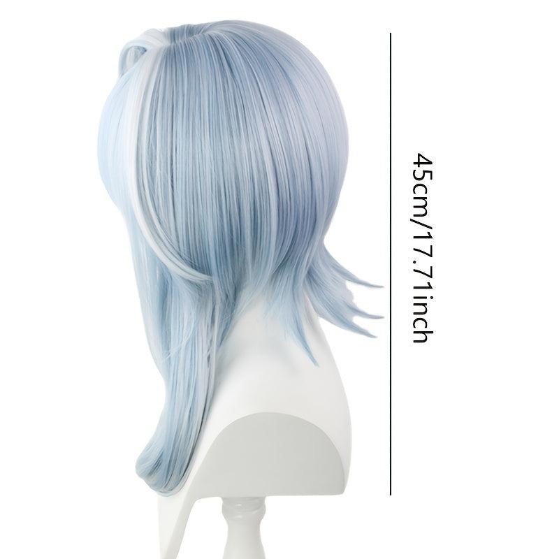 Anime Cosplay Wig Gradient Hair Heat Resistant Synthetic Short Wigs