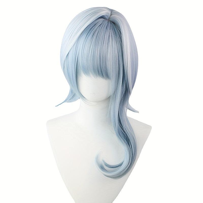 Anime Cosplay Wig Gradient Hair Heat Resistant Synthetic Short Wigs