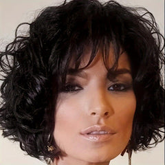 Short Curly Wig for Women Daily Party Cosplay Props