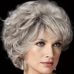 Short Curly Wig for Women Daily Party Cosplay Props