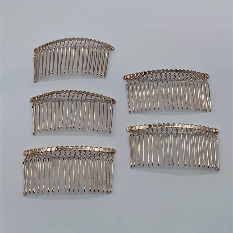 Wedding Veil Hair Comb Metal Twist Wire Classic Styling