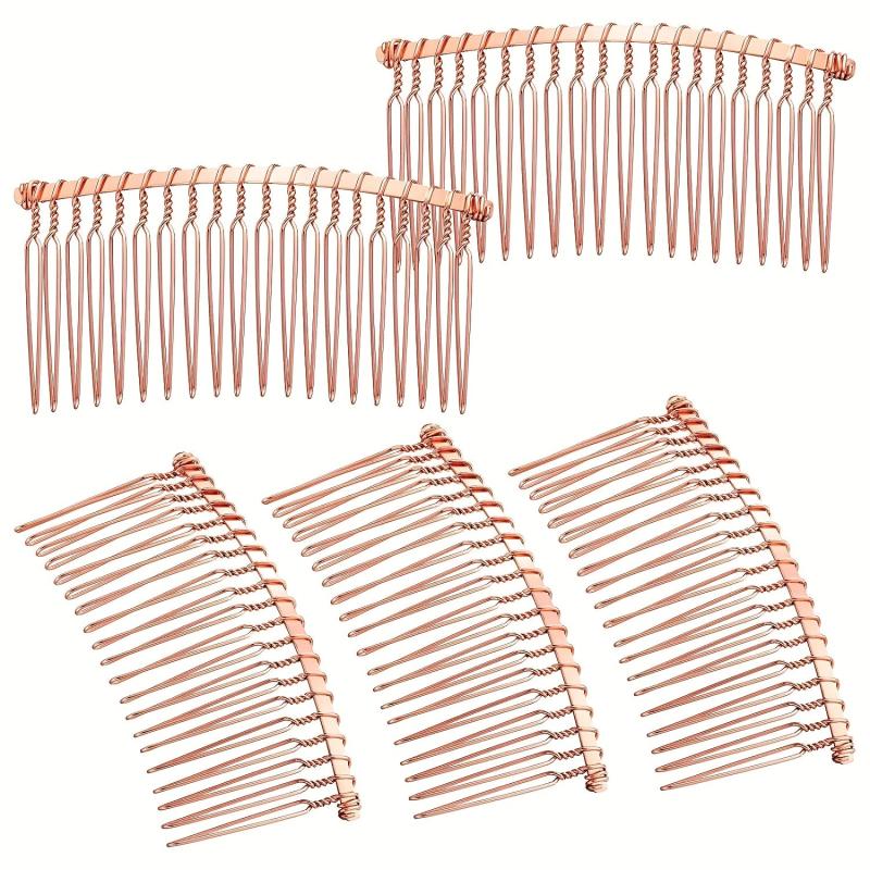 Wedding Veil Hair Comb Metal Twist Wire Classic Styling