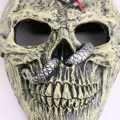 Halloween Scary Mask Ghost & Snake Latex Mask Cosplay Stage Performance