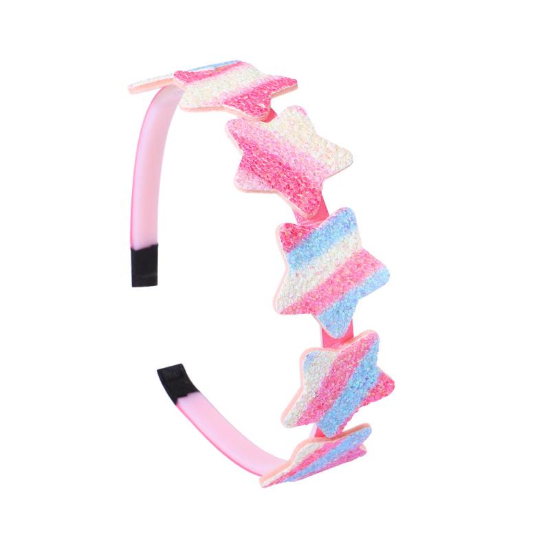 Colorful Glitter Headbands Hair Hoops for Women Girls
