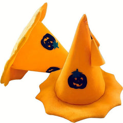 Halloween Pumpkin Witch Hat Decoration Headdress
