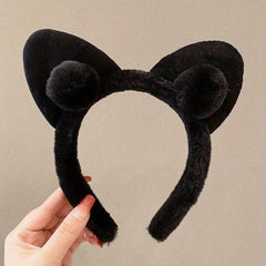 Fuzzy Cat Ears Headband Hair Accessories