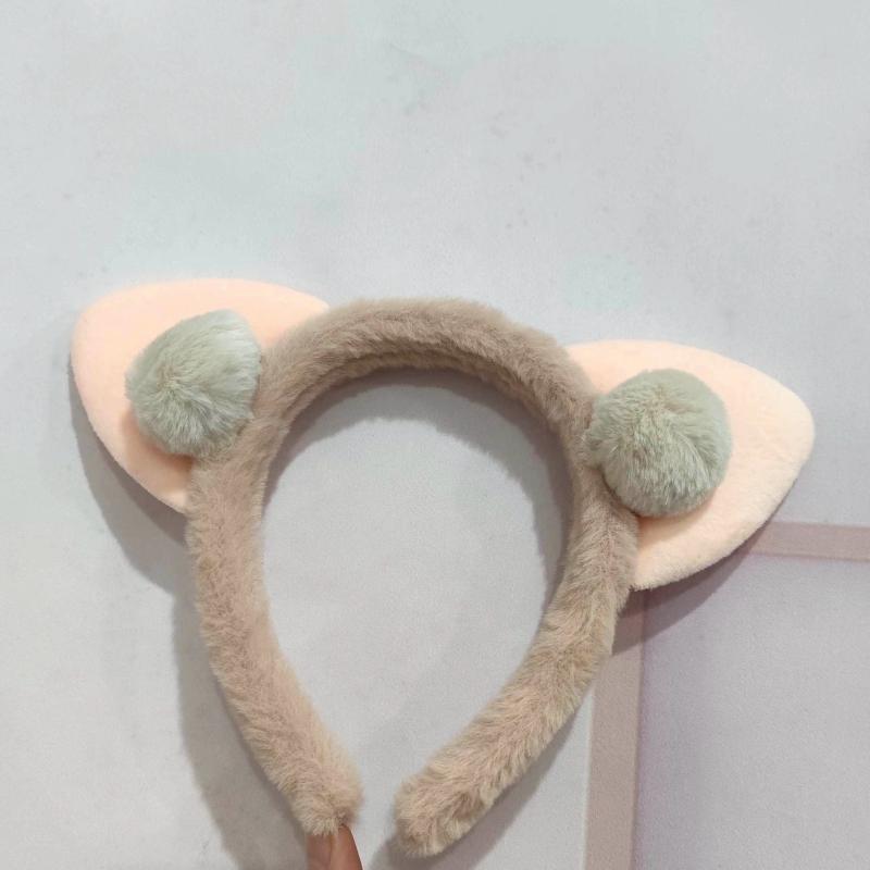 Fuzzy Cat Ears Headband Hair Accessories