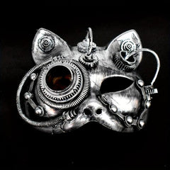 Punk Style Halloween Mask Cosplay Robot Costume Props