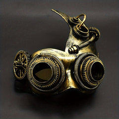 Punk Style Halloween Mask Cosplay Robot Costume Props