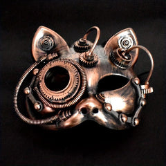 Punk Style Halloween Mask Cosplay Robot Costume Props