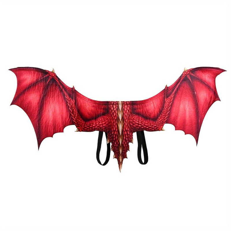 3 Pcs Halloween Non-woven Dragon Wings Cosplay Props Role Play Stage Show