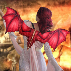 3 Pcs Halloween Non-woven Dragon Wings Cosplay Props Role Play Stage Show