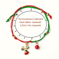 1pc Christmas Bracelet Adjustable Charms Bracelet