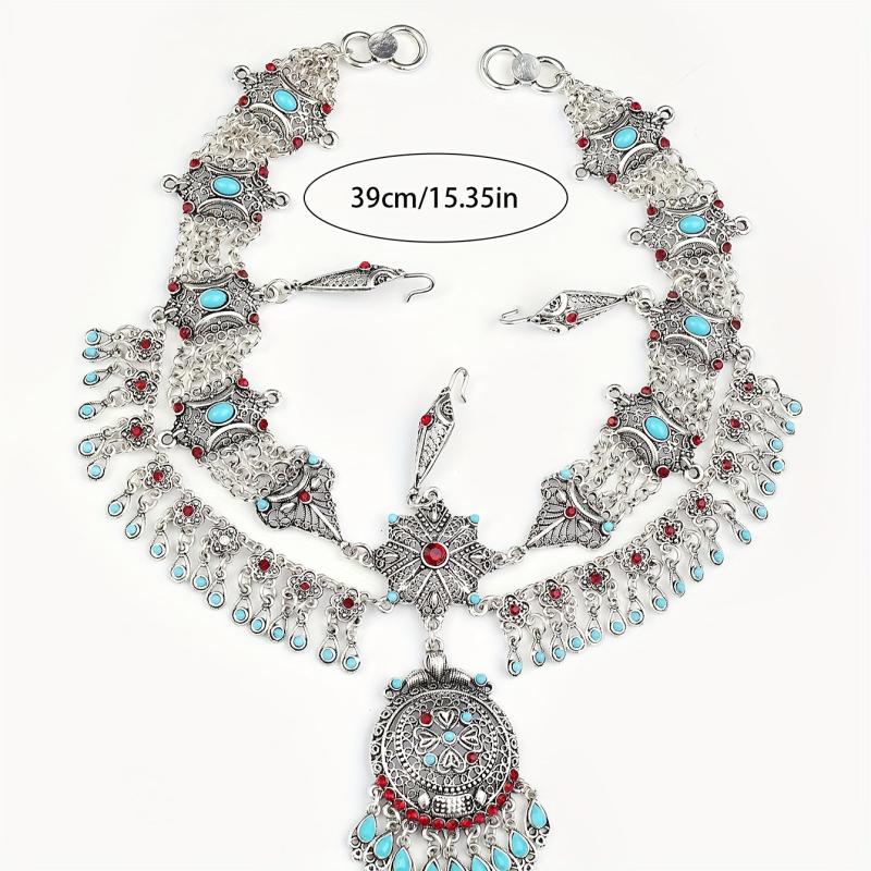 Boho Dance Makeup Dress Up Forehead Chain Belly Dance Headwear