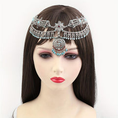 Boho Dance Makeup Dress Up Forehead Chain Belly Dance Headwear