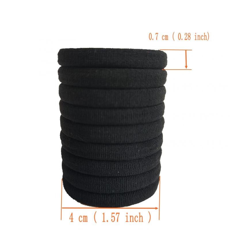 30pcs Women's High Elastic Hair Ties Hair Bands Seamless Hair Accessories