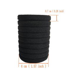 30pcs Women's High Elastic Hair Ties Hair Bands Seamless Hair Accessories