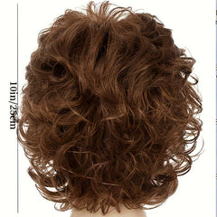 Short Wavy Layered Synthetic Wig