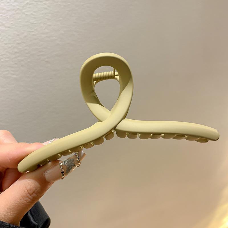 Stylish 12inch Oversized Cross Hair Clip for Women Girls