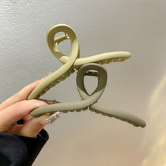 Stylish 12inch Oversized Cross Hair Clip for Women Girls