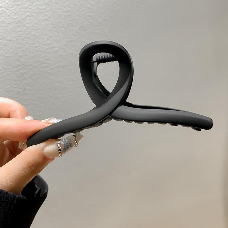 Stylish 12inch Oversized Cross Hair Clip for Women Girls
