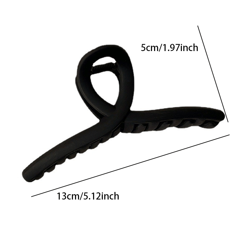 Stylish 12inch Oversized Cross Hair Clip for Women Girls