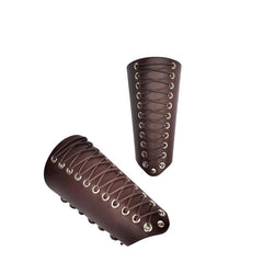 Punk Style PU Leather Wristbands Medieval Armbands Cuffs