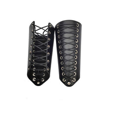 Punk Style PU Leather Wristbands Medieval Armbands Cuffs