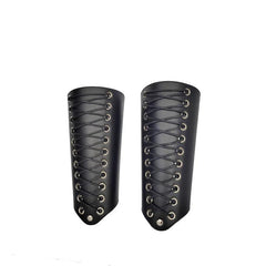 Punk Style PU Leather Wristbands Medieval Armbands Cuffs