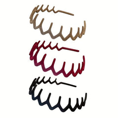 6pcs Flocked Head Hoops Hair Accessories for Women