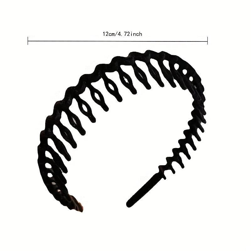 6pcs Flocked Head Hoops Hair Accessories for Women