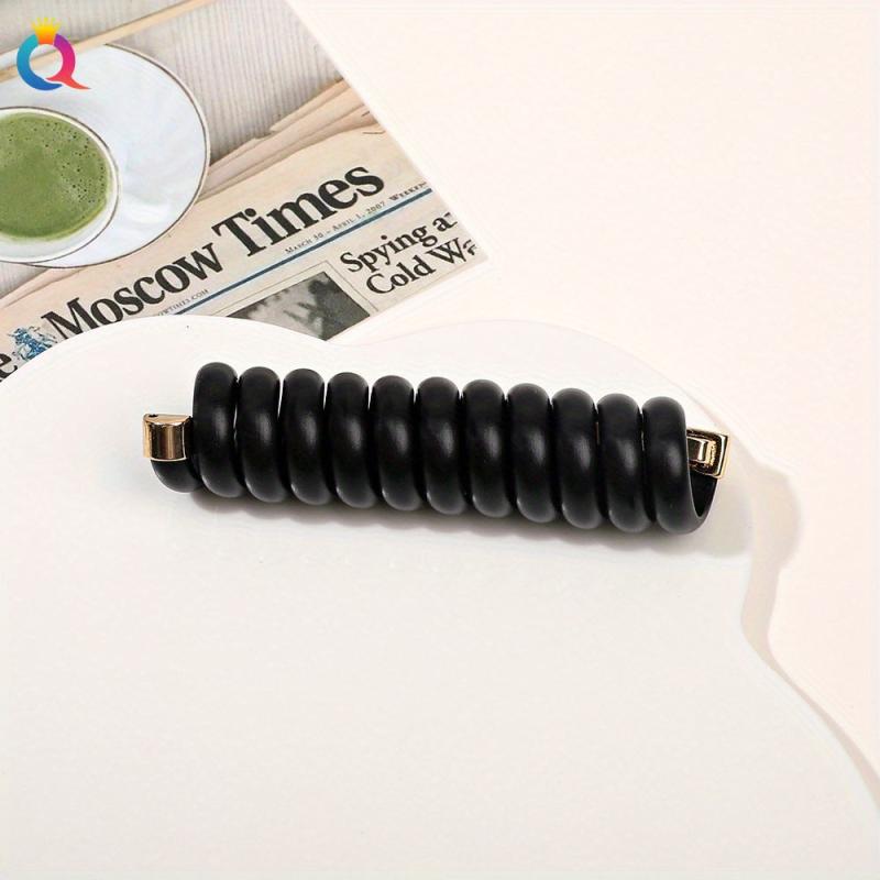 Girl's Spiral Hair Tie High Elastic Seamless Hair Accessories