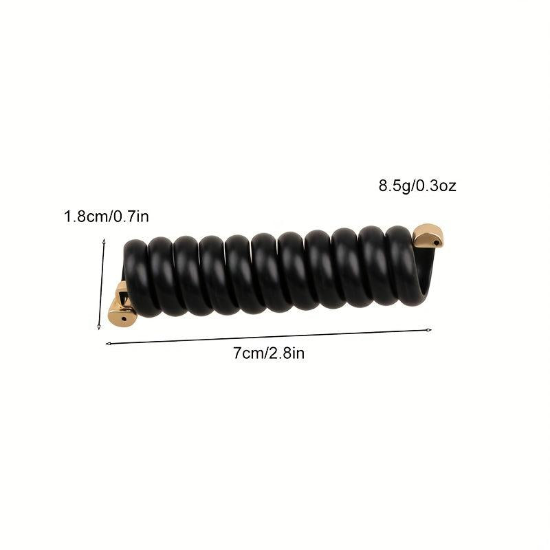 Girl's Spiral Hair Tie High Elastic Seamless Hair Accessories