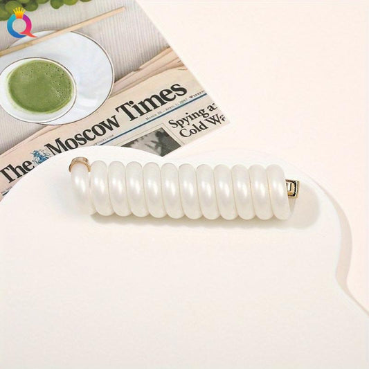 Girl's Spiral Hair Tie High Elastic Seamless Hair Accessories