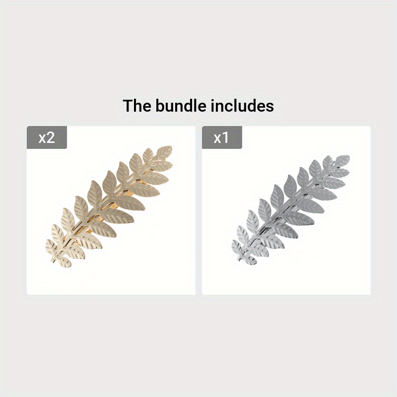 Leaf Hair Clip Hairpins For Costume Party Holiday