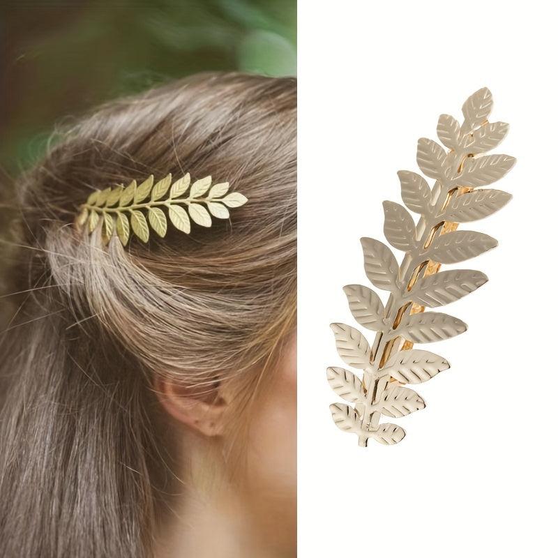 Leaf Hair Clip Hairpins For Costume Party Holiday