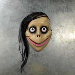Men's Halloween Horror Full Face Mask Room Escape Haunted House Props