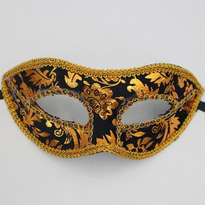 4pcs Halloween Lace Mask Makeup Accessories Party Decors Costume Props