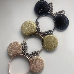 Leopard Print Butterfly Hair Band Sweet Headwear Hair Accessories