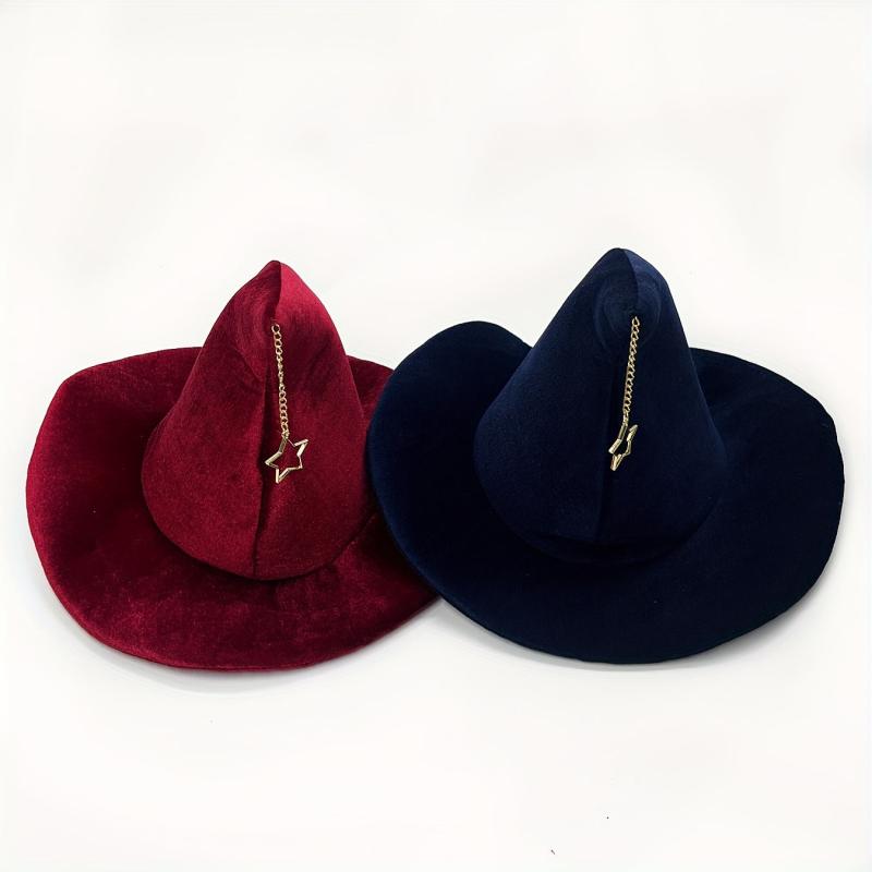 Witch Hat Makeup Stage Party Dress Up Performance Props