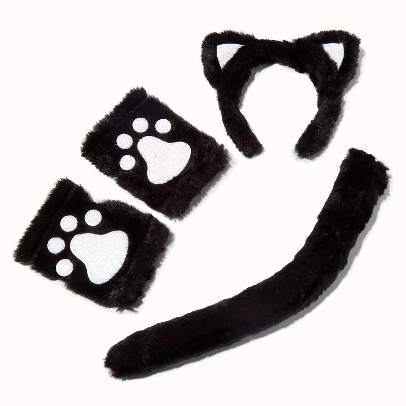 3pcs Cat Ear Headband Halloween Easter Party Decoration