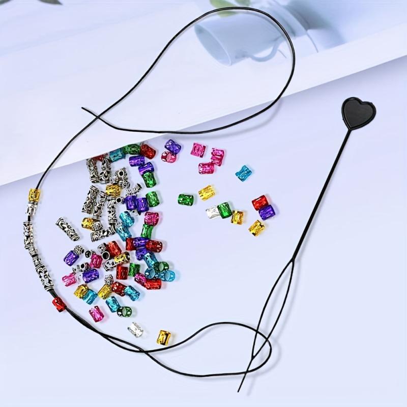 16PCS Quick Beader For Loading Beads Hair Braid Ponytail Styling Maker