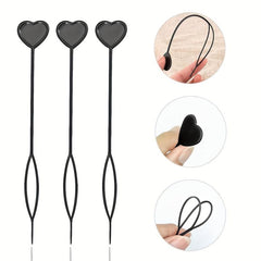16PCS Quick Beader For Loading Beads Hair Braid Ponytail Styling Maker