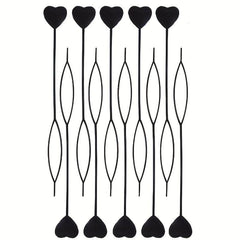 16PCS Quick Beader For Loading Beads Hair Braid Ponytail Styling Maker