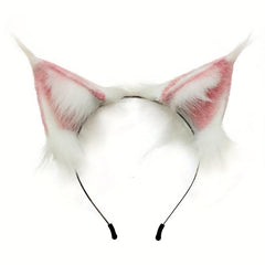Wolf Ear Hair Hoop for Cosplay, Halloween Party Dress Up Props