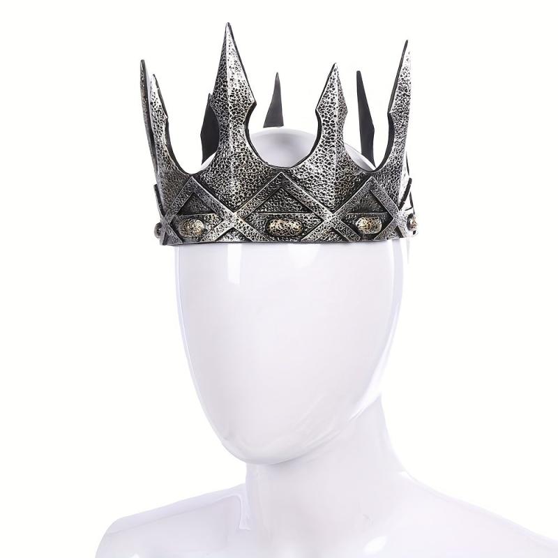 Medieval Knight Prince Crown Halloween Stage Dress Up Props