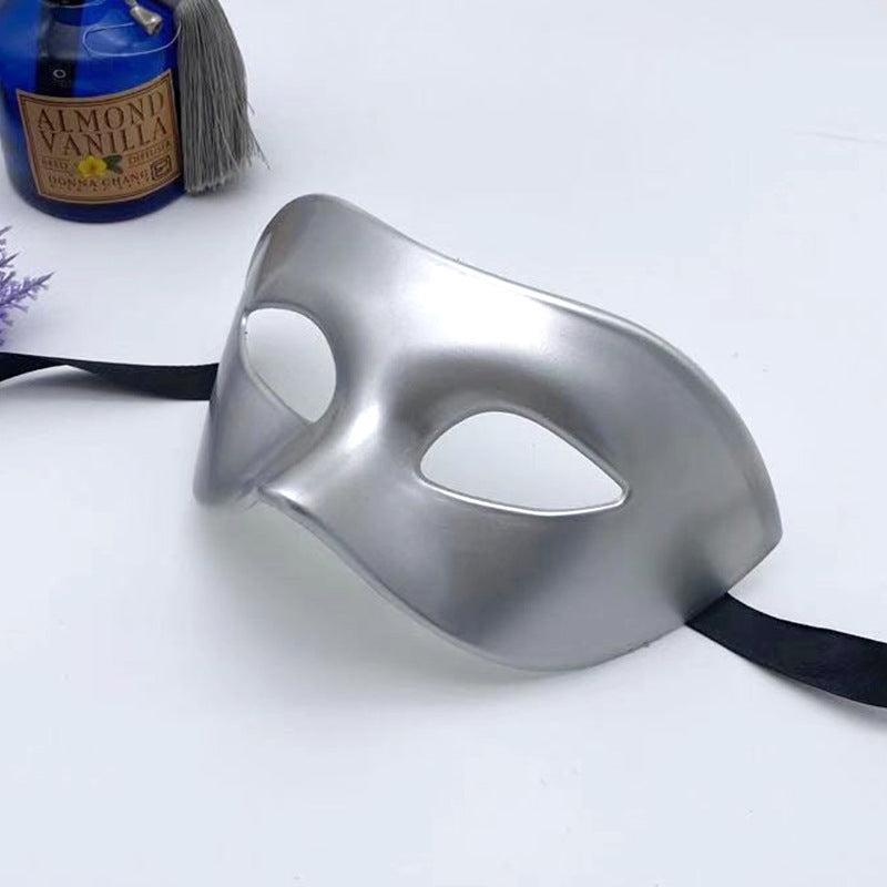 Adult Retro Christmas Knight Half Face Mask