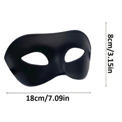 Adult Retro Christmas Knight Half Face Mask