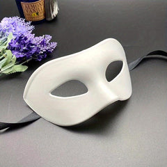 Adult Retro Christmas Knight Half Face Mask